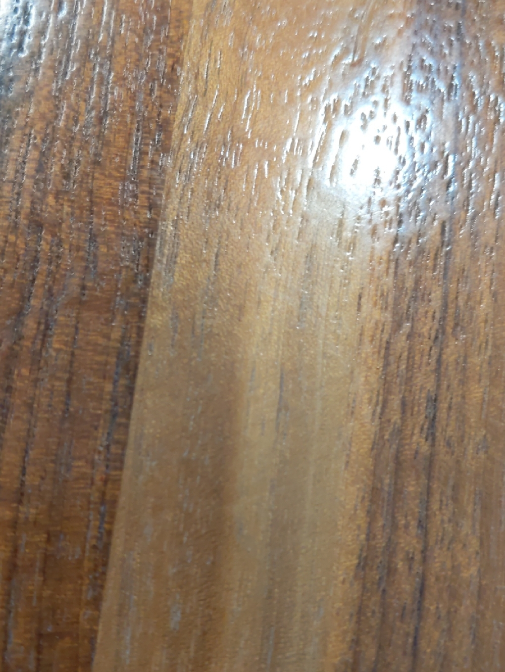 Wood Grain Surface Photo - Warm Brown Finish